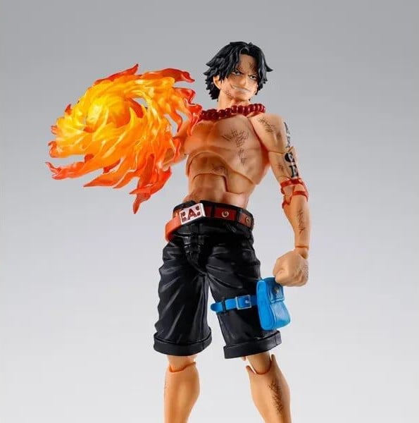 ONE PIECE - Portgas D. Ace "Marineford" - Figurine S.H. Figuarts 15cm