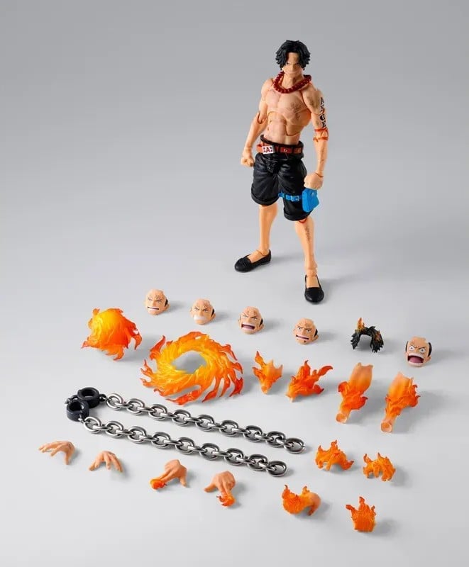 ONE PIECE - Portgas D. Ace "Marineford" - Figurine S.H. Figuarts 15cm
