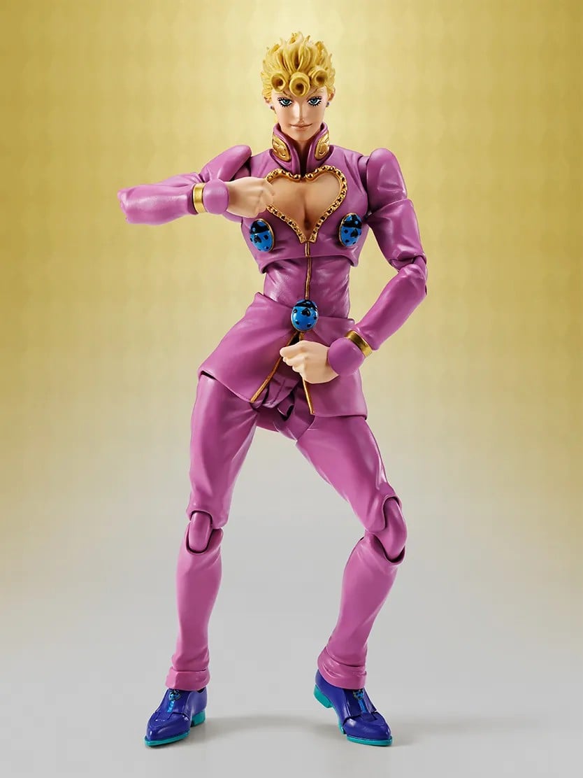 JOJO PART 5 - Giorno Giovanna - Figurine S.H. Figuarts 15cm
