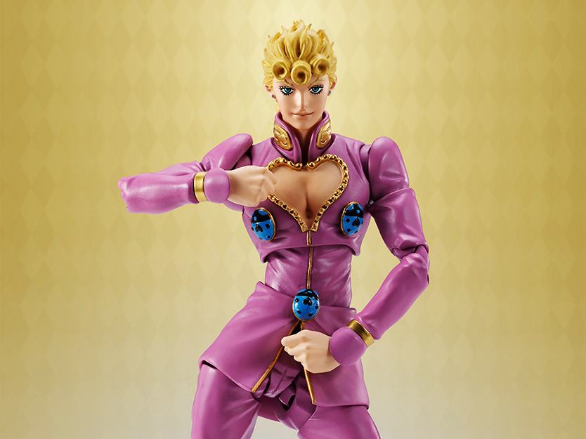 JOJO PART 5 - Giorno Giovanna - Figurine S.H. Figuarts 15cm