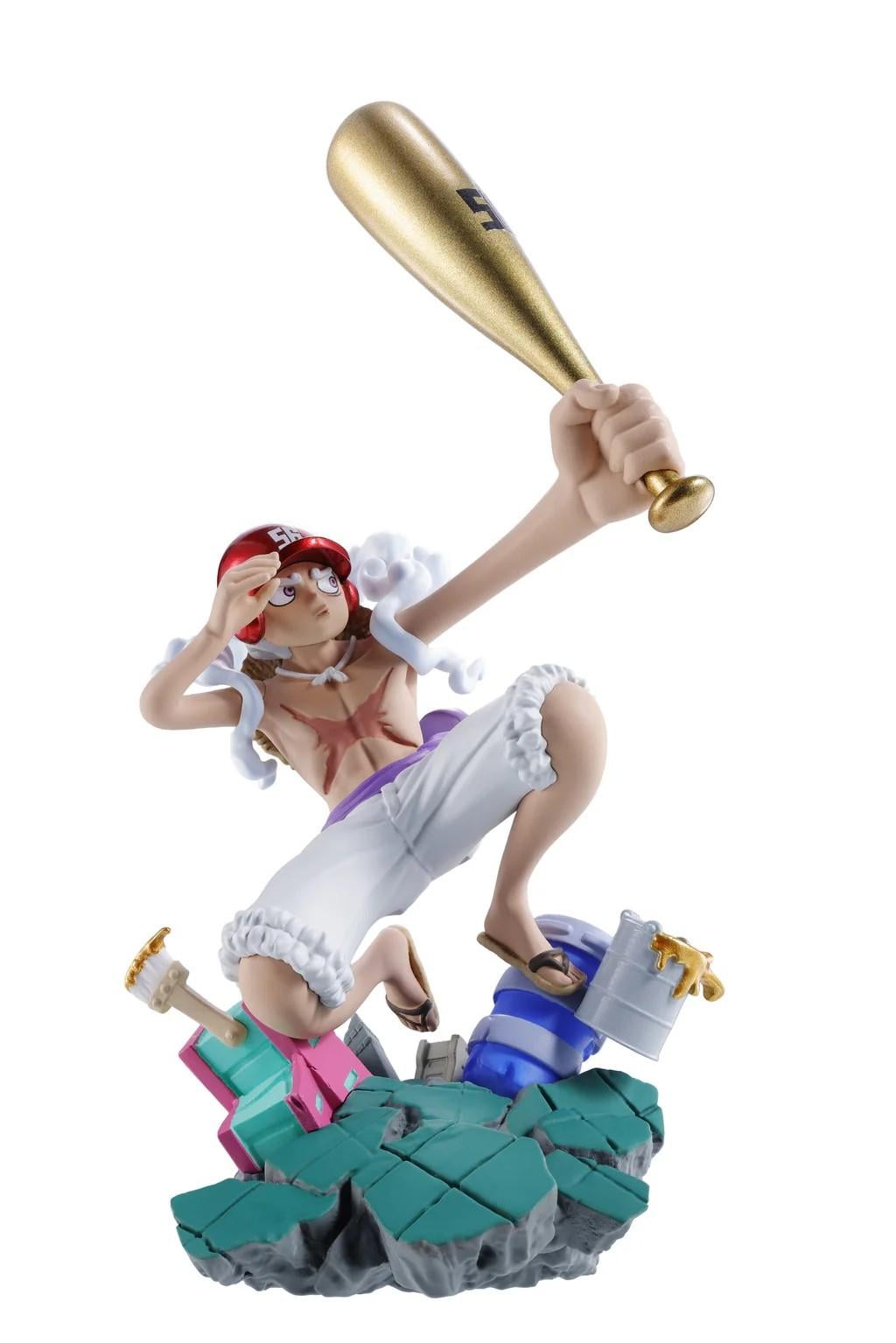 ONE PIECE - Logbox Re Birth Egghead - 4 Statue Set Petitrama 9cm - 4