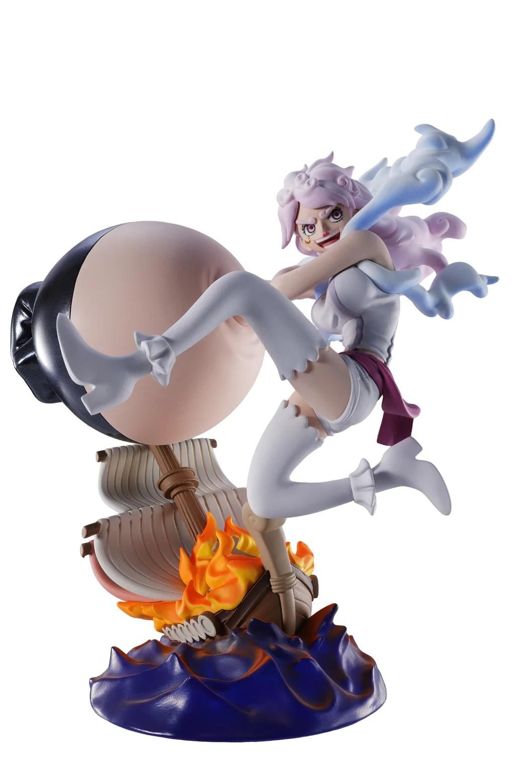 ONE PIECE - Logbox Re Birth Egghead - 4 Statue Set Petitrama 9cm - 5