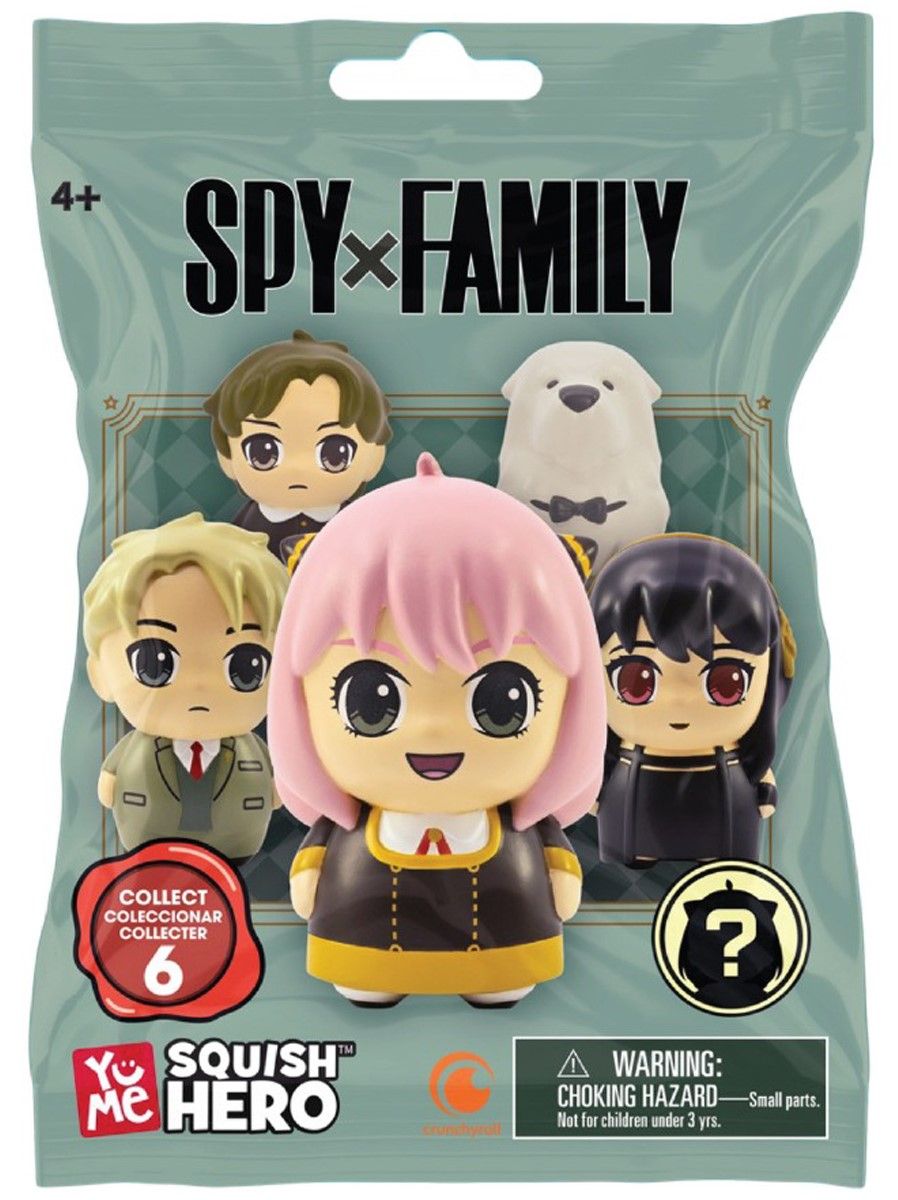 SPY X FAMILY - Squish Hero - Assortiment 12 Figurines 7.6cm