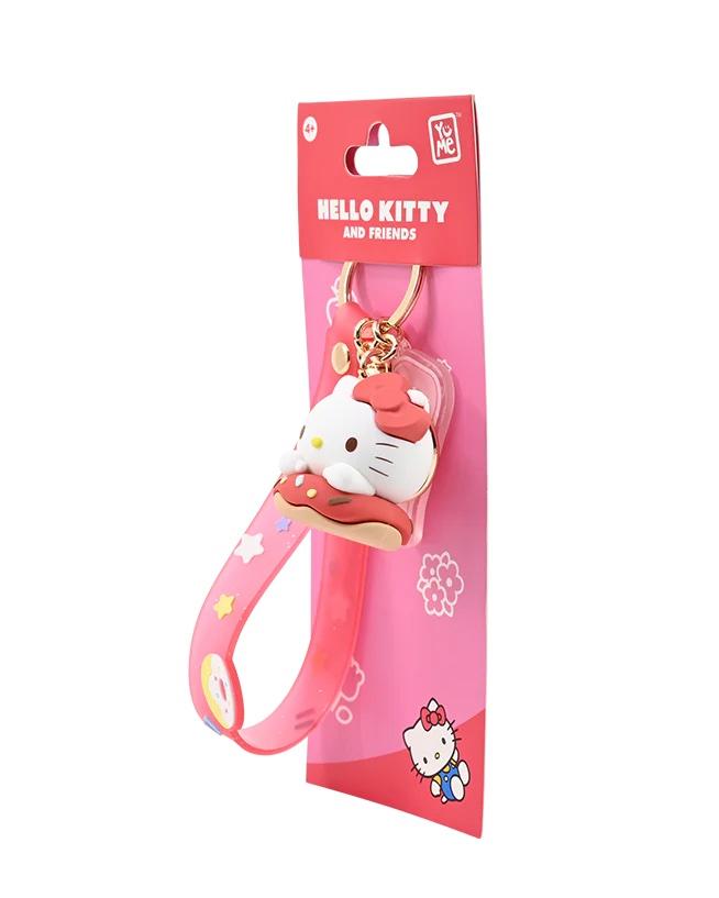 HELLO KITTY - Donuts Series - Assortiment 12 Porte-Clés 15.5cm - 2