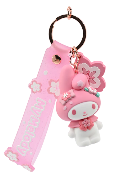 HELLO KITTY - Sakura Series - Assortiment 12 Porte-Clés 15.5cm - 4
