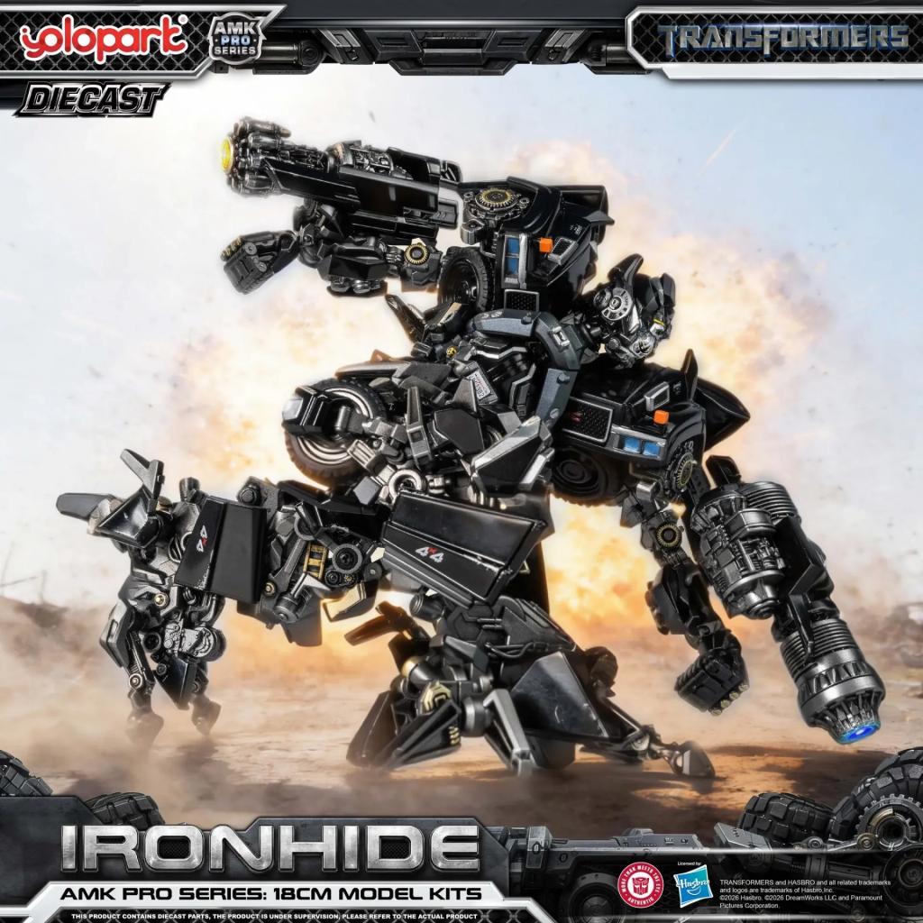 TRANSFORMERS 2007 - Ironhide - Model Kit AMK Pro 18cm - 4