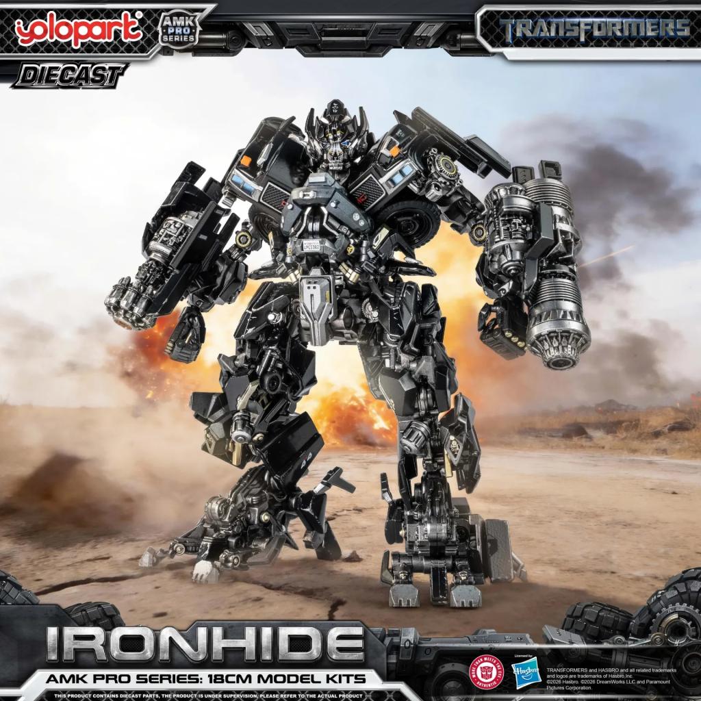TRANSFORMERS 2007 - Ironhide - Model Kit AMK Pro 18cm - 5