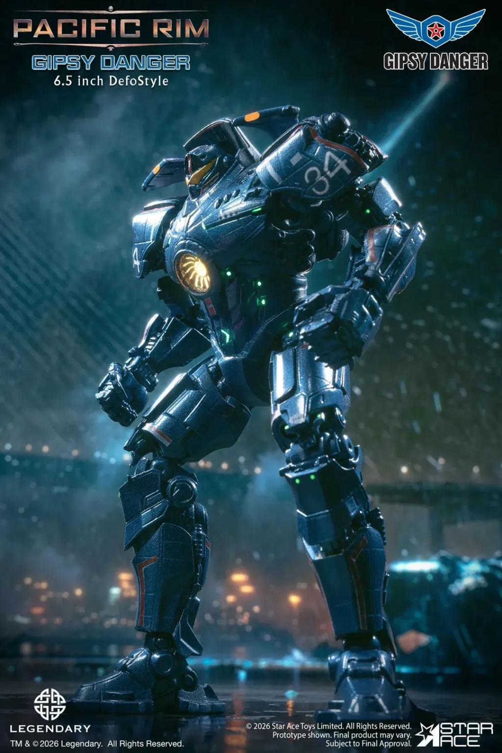 PACIFIC RIM - Gipsy Danger - Figurine Defostyle 16.5cm - 3