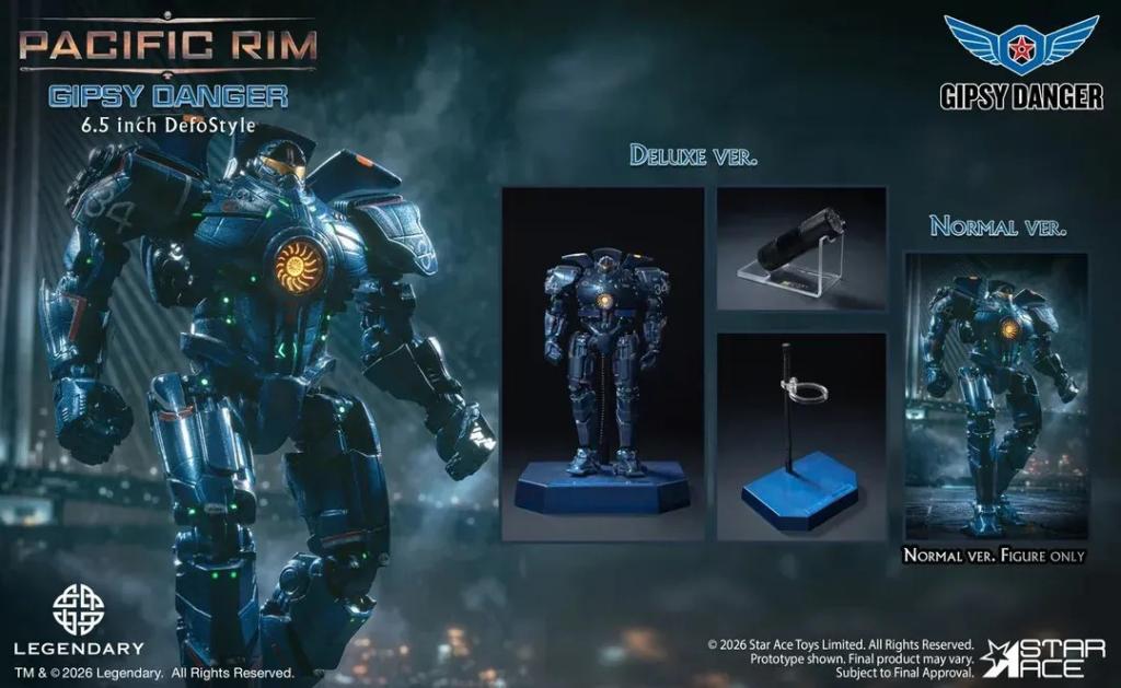 PACIFIC RIM - Gipsy Danger - Figurine Defostyle Deluxe 16.5cm - 4