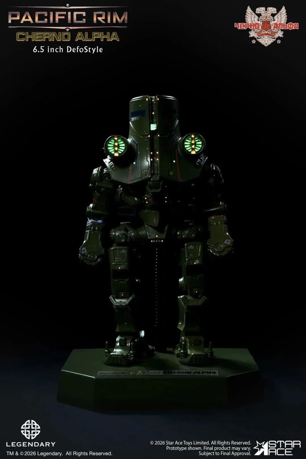 PACIFIC RIM - Cherno Alpha - Figurine Defostyle Deluxe 16.5cm - 2
