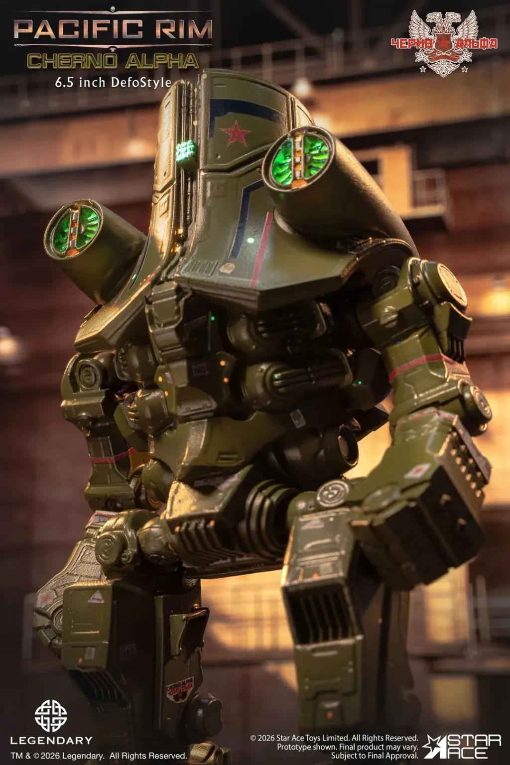 PACIFIC RIM - Cherno Alpha - Figurine Defostyle Deluxe 16.5cm - 3