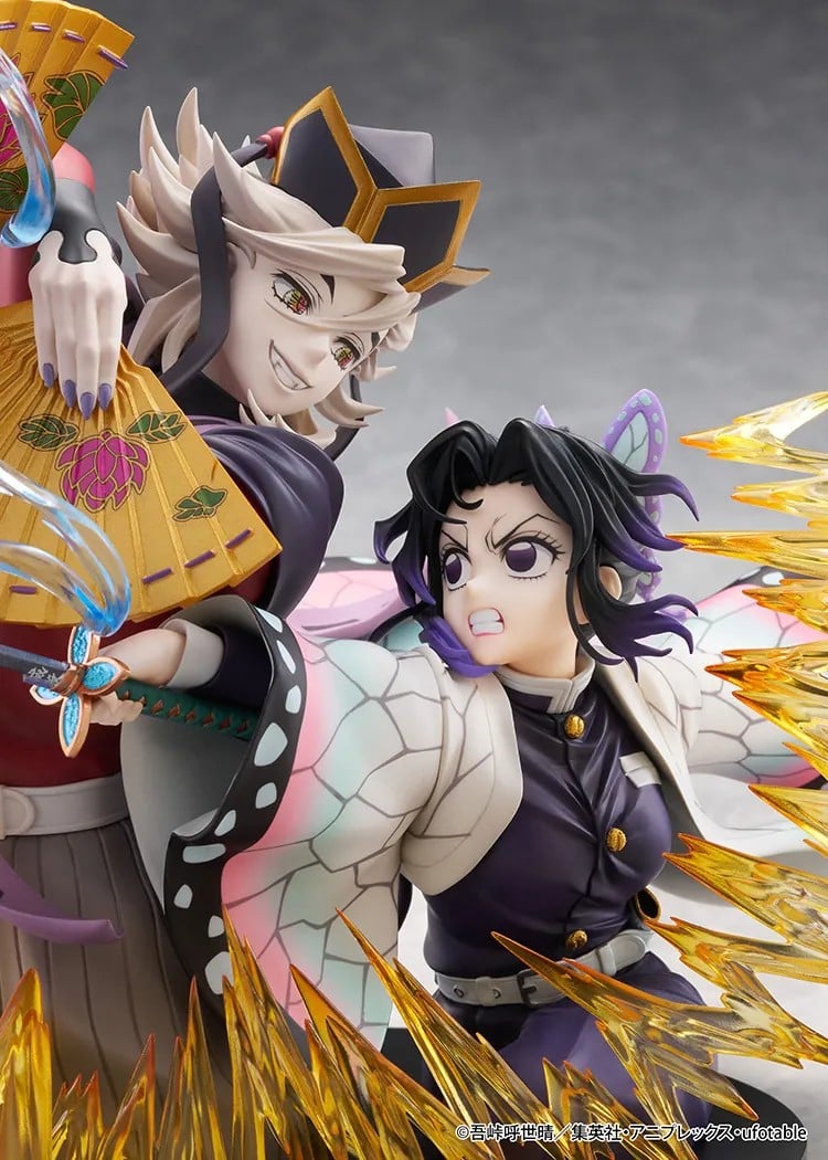 DEMON SLAYER - Shinobu Kocho & Doma - Statuette 18cm