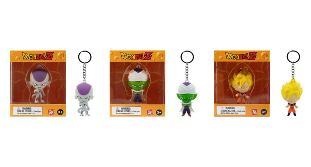 DRAGON BALL Z - Pocket Hero - Assortiment 12 Keychain WINDOW BOX 6-7cm - 2