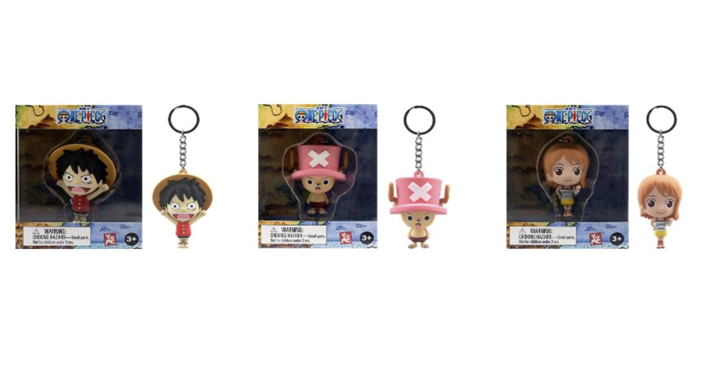 ONE PIECE Pocket Hero Assortiment 12 Keychain 6-7cm