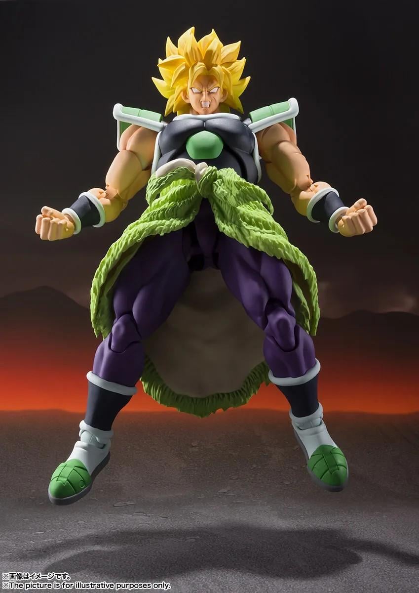 DRAGON BALL SUPER - Broly - Figurine S.H. Figuarts 19cm - 4