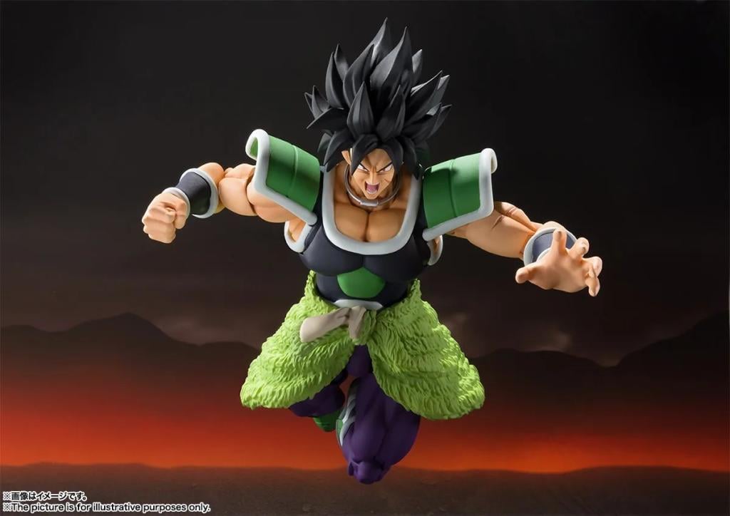 DRAGON BALL SUPER - Broly - Figurine S.H. Figuarts 19cm - 6