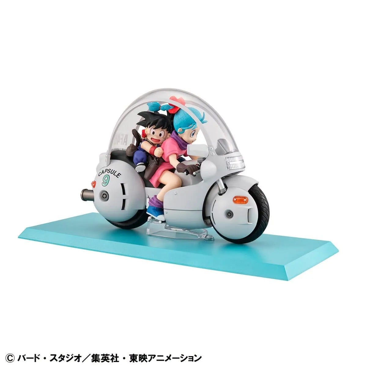 DRAGON BALL - Son Goku & Bulma - Statuette Desktop Real McCoy 14cm