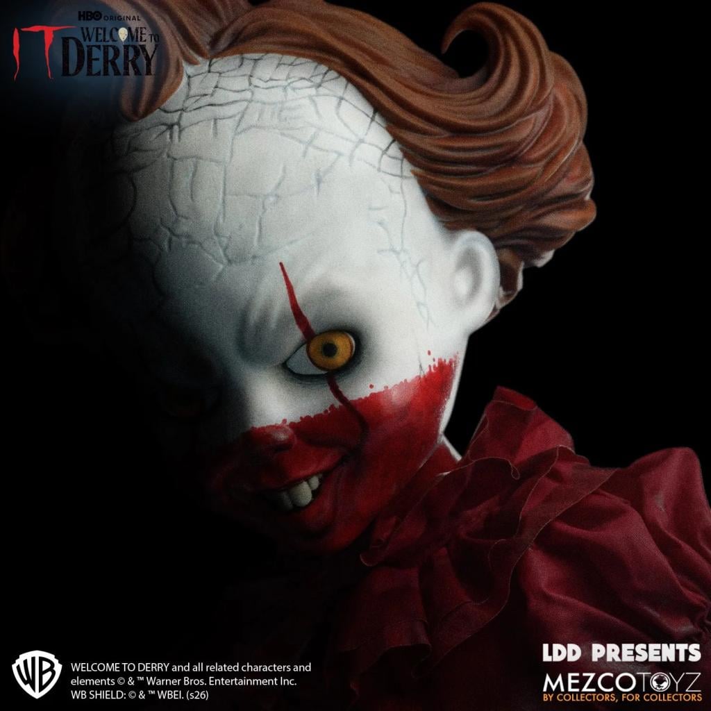 BIENVENUE A DERRY - Pennywise - Poupée LDD Presents 25cm - 2
