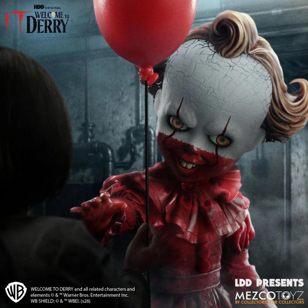 BIENVENUE A DERRY - Pennywise - Poupée LDD Presents 25cm - 3