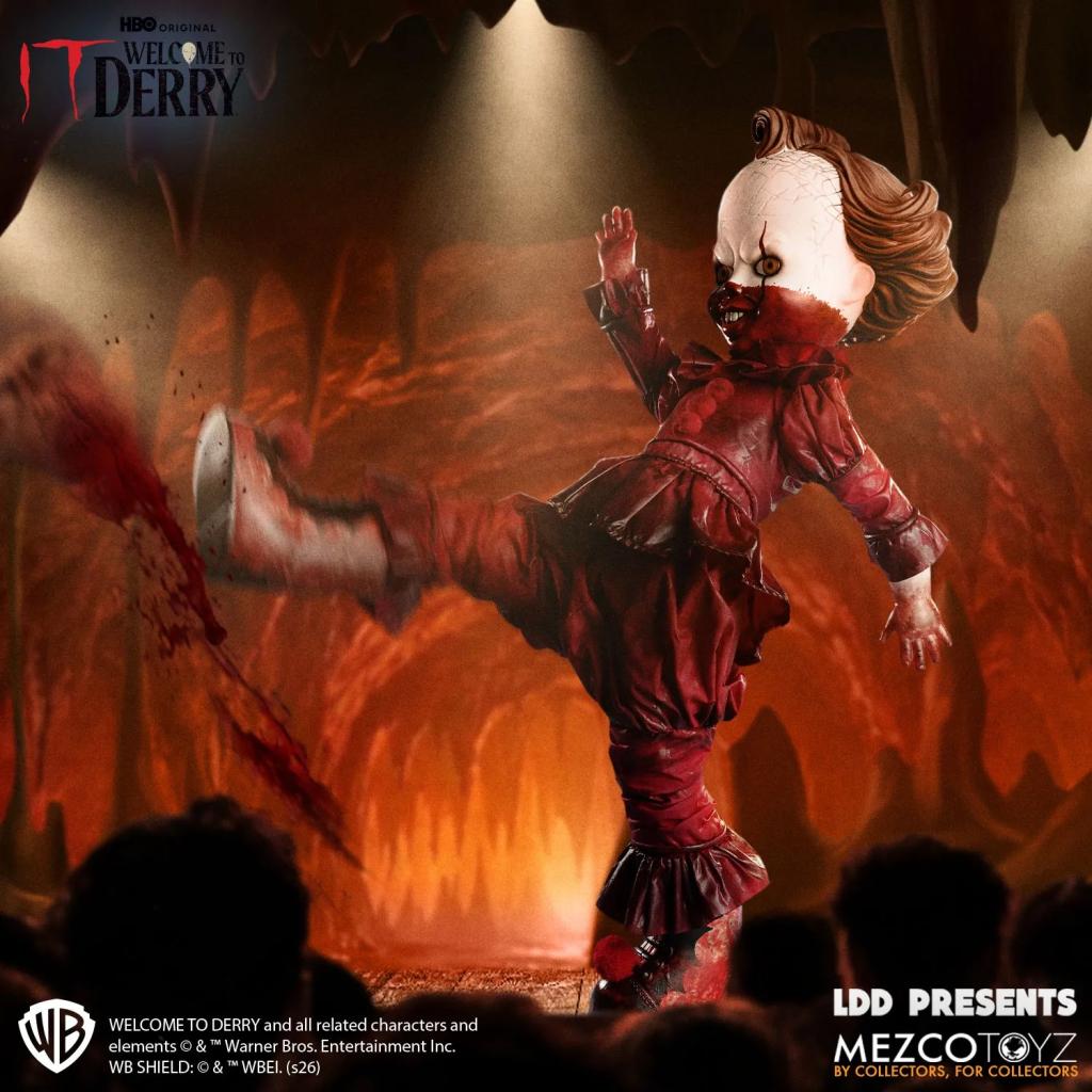 BIENVENUE A DERRY - Pennywise - Poupée LDD Presents 25cm - 4