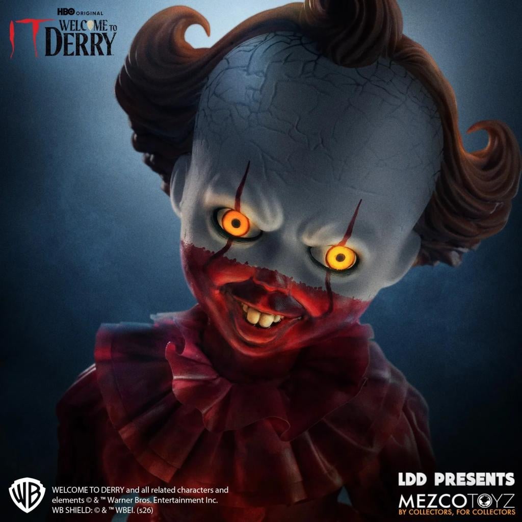 BIENVENUE A DERRY - Pennywise - Poupée LDD Presents 25cm - 5