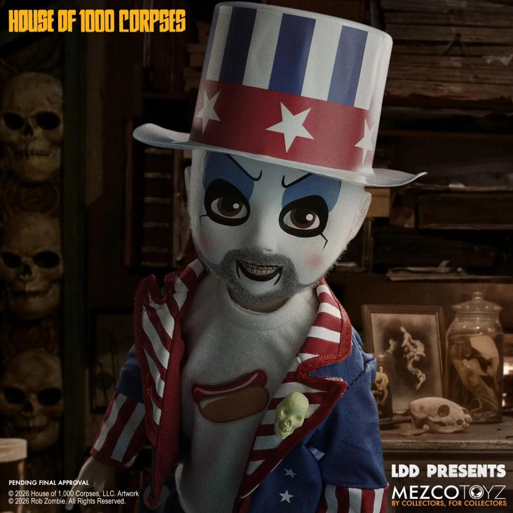 HOUSE OF 1000 CORPSES - Captain Spaulding - Poupée LDD Presents 25cm - 2