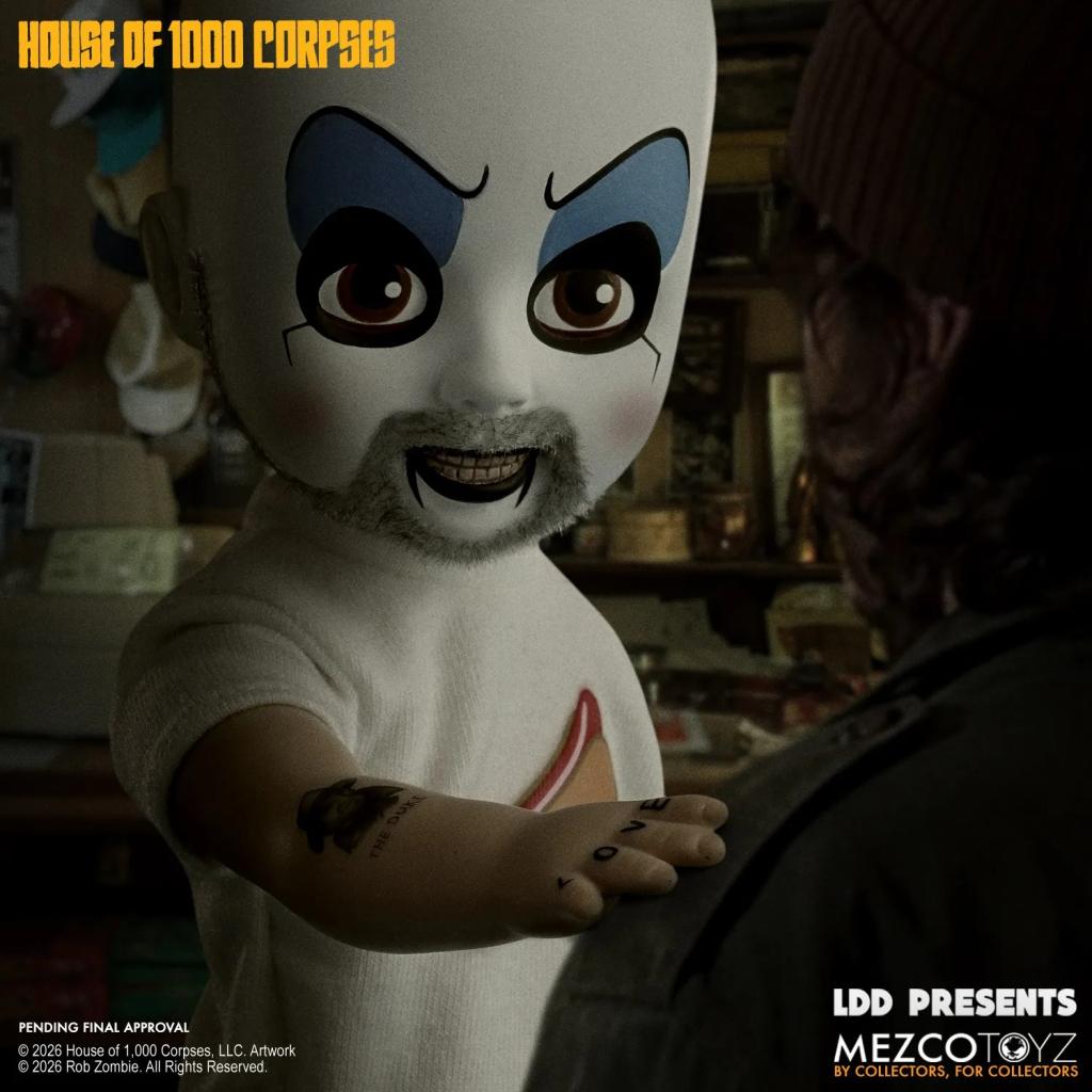 HOUSE OF 1000 CORPSES - Captain Spaulding - Poupée LDD Presents 25cm - 5