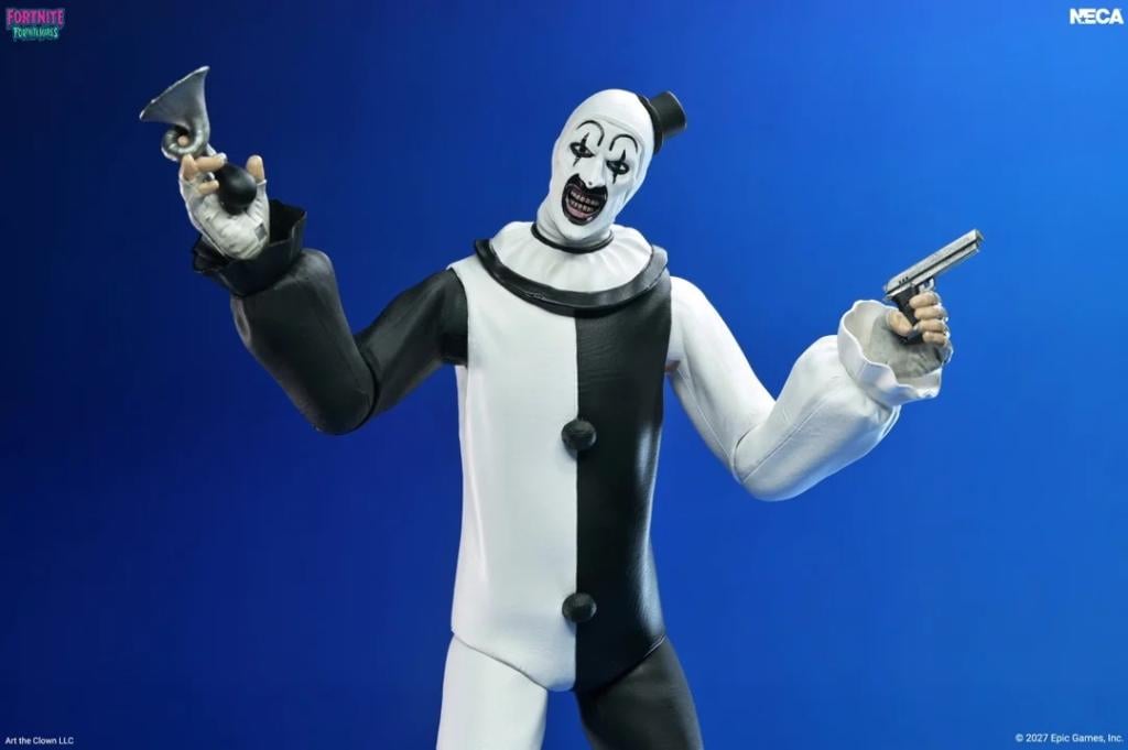 FORTNITE X TERRIFIER - Art The Clown - Figurine 17cm - 4
