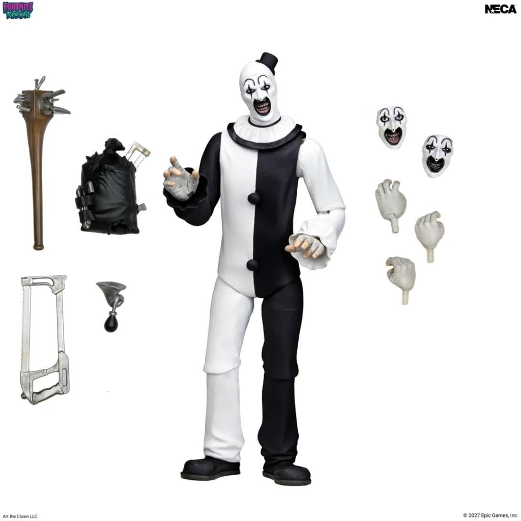 FORTNITE X TERRIFIER - Art The Clown - Figurine 17cm - 6