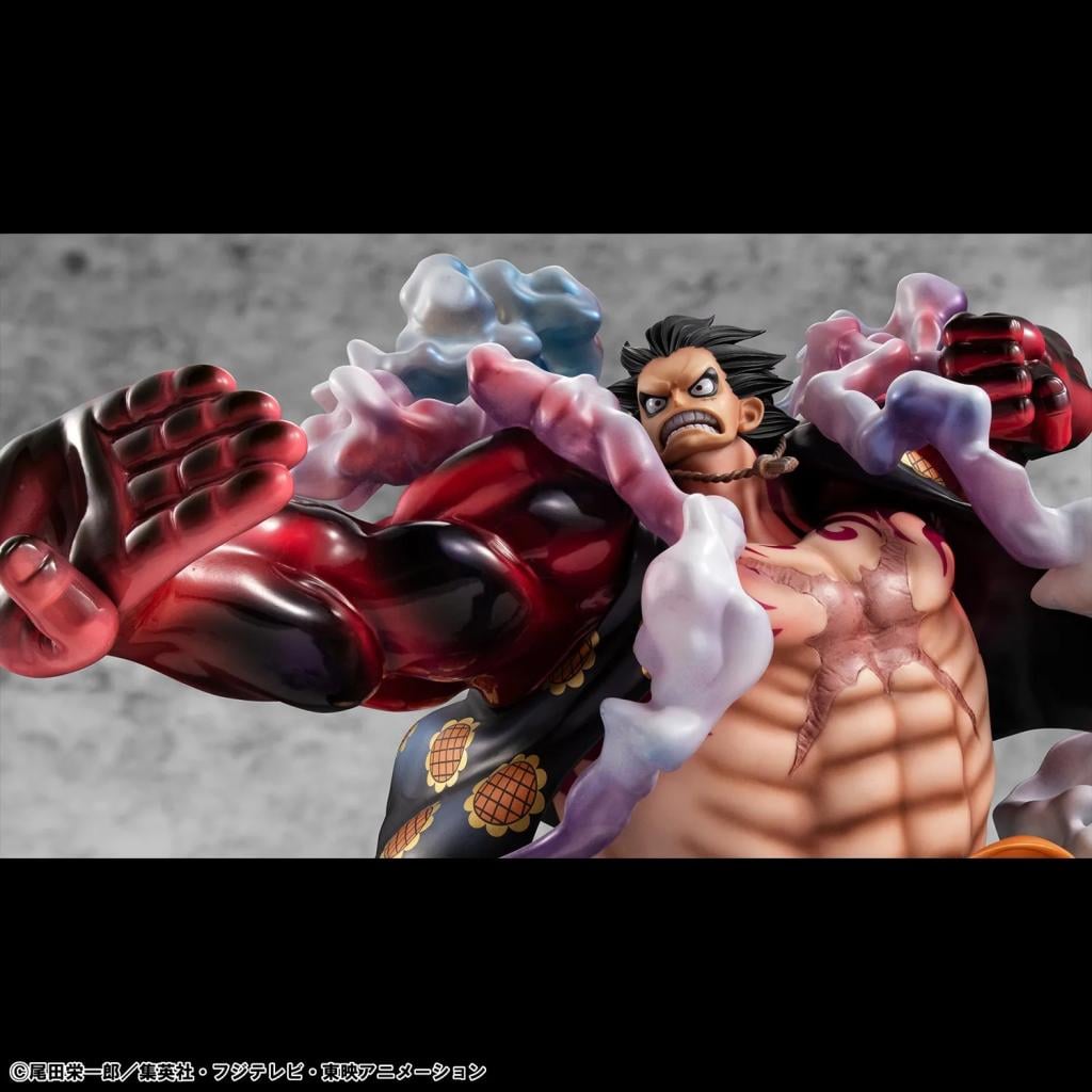 ONE PIECE - Luffy Gear 4 Boundman - Statuette P.O.P. Limited Ed. 30cm - 3