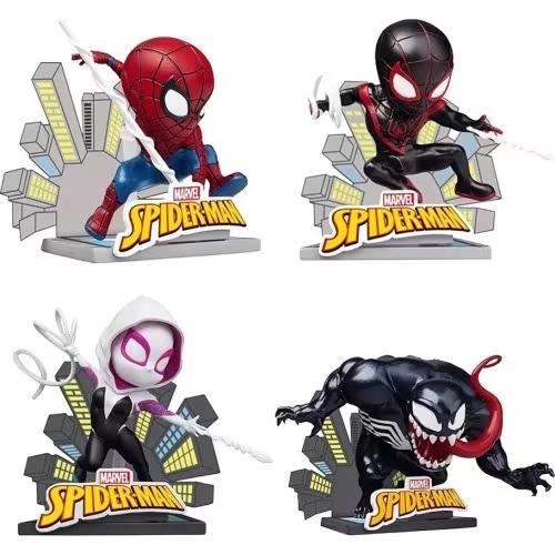 SPIDER-MAN - Attack Series - Assortiment 6 Figurines 8cm - 2