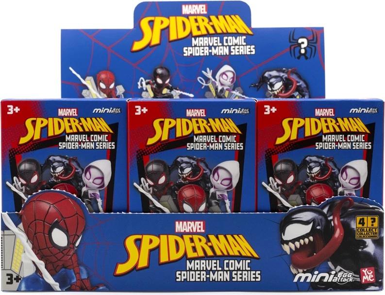 SPIDER-MAN - Attack Series - Assortiment 6 Figurines 8cm - 3