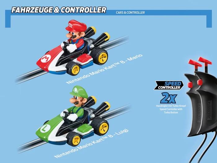 MARIO KART - Starter set with 2 cars - Carrera Go 4.9m - 5