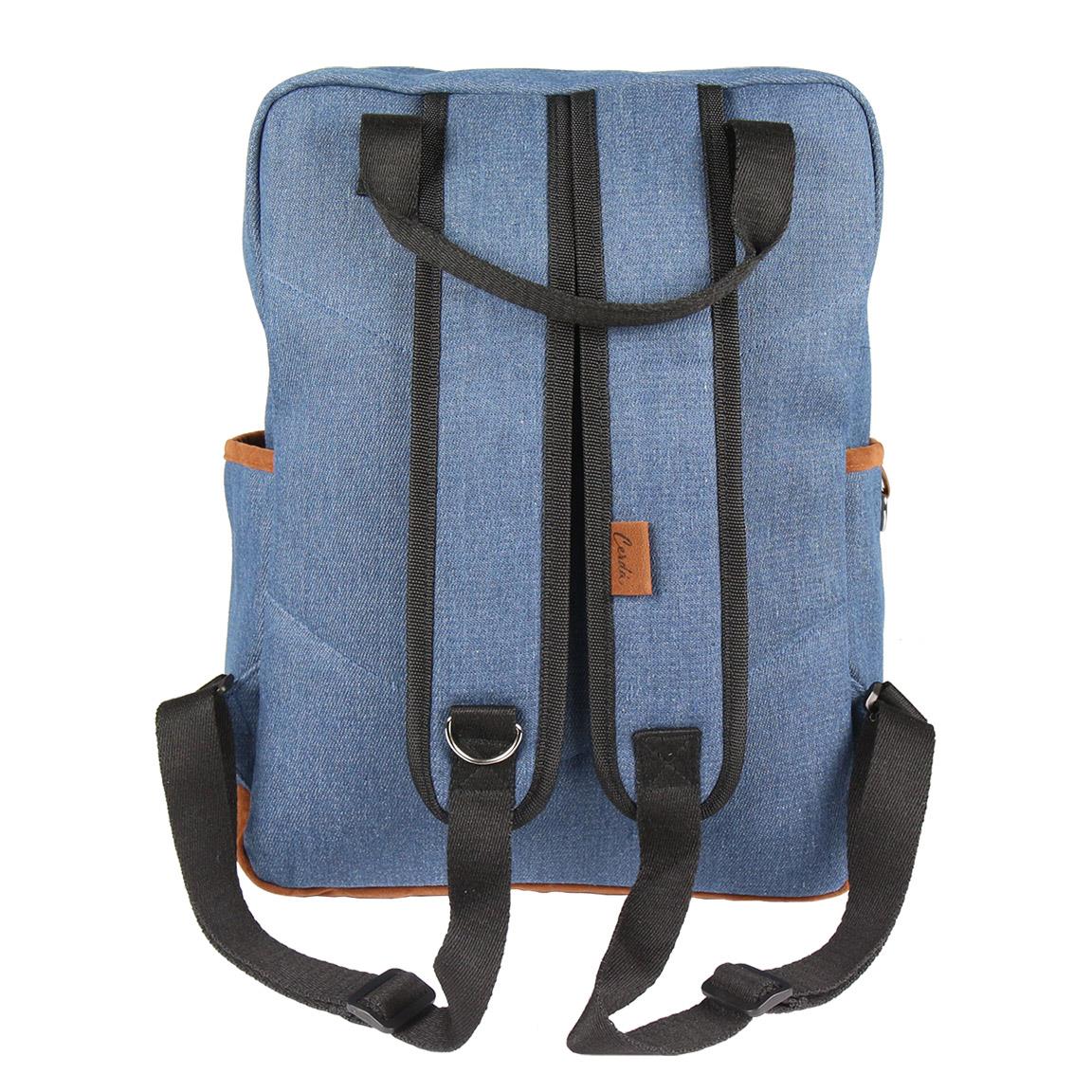 Customizable Denim Backpack - Model B : : Bag Cerda