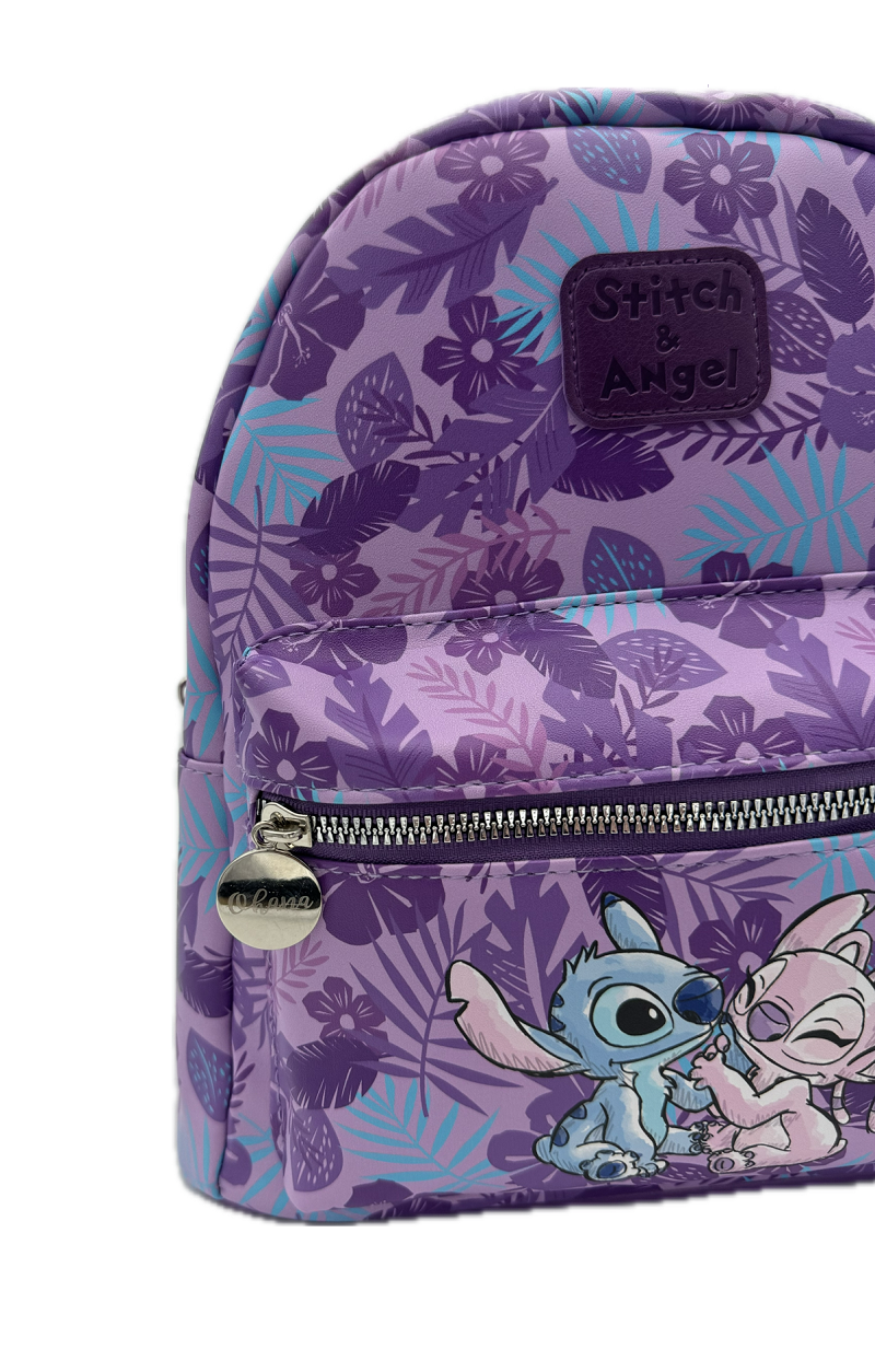 STITCH & ANGEL - Ohana - PU Backpack - 28x11x22cm - 5