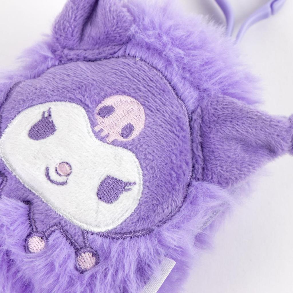 KUROMI - Head - Mini Backpack Keyring Plush - 2