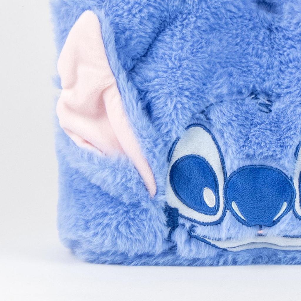 STITCH - Sac Shopping Peluche - 37x30x8cm - 3