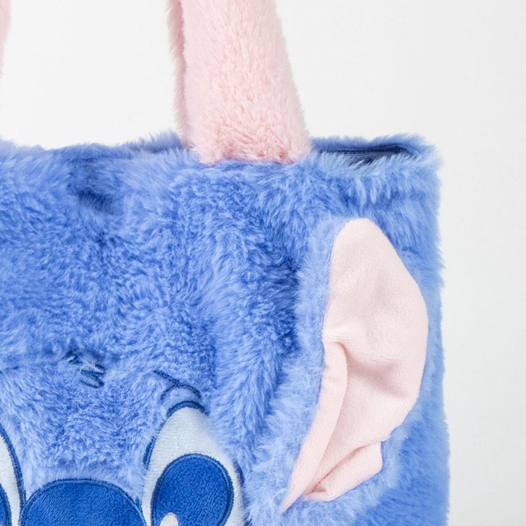 STITCH - Sac Shopping Peluche - 37x30x8cm - 4