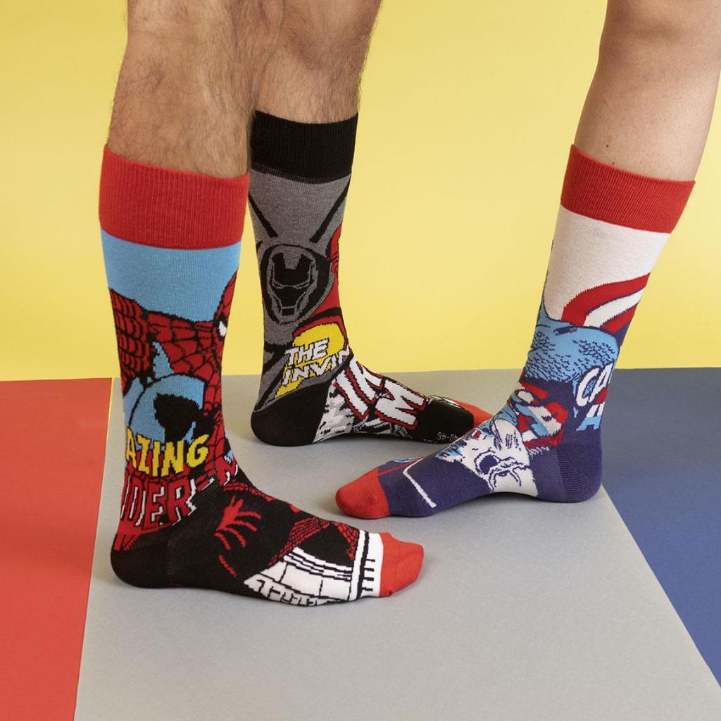 MARVEL - Avengers - Pack de 3 paires de chaussettes (T40-46) - 5