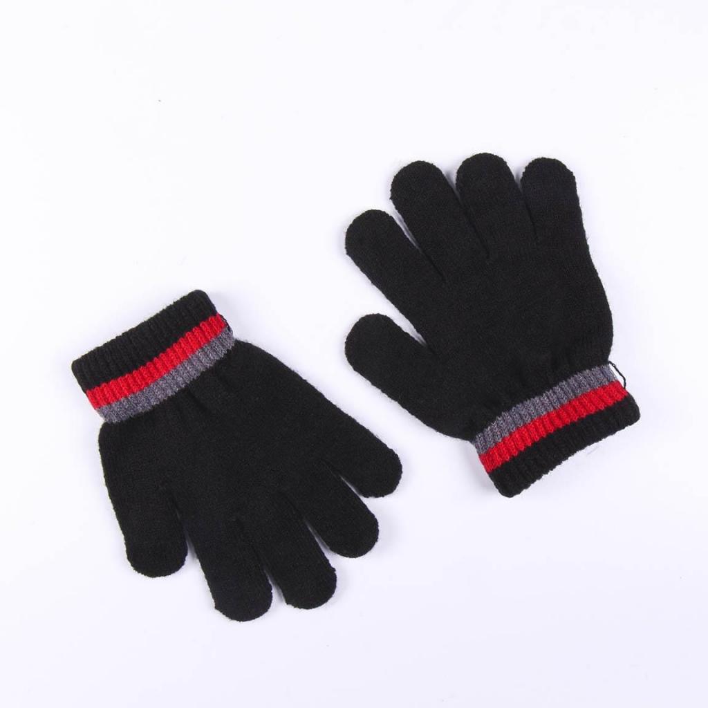SPIDERMAN - Set Bonnet Pompon + Gants + Tour de Cou - 3Pc Enfant - 4