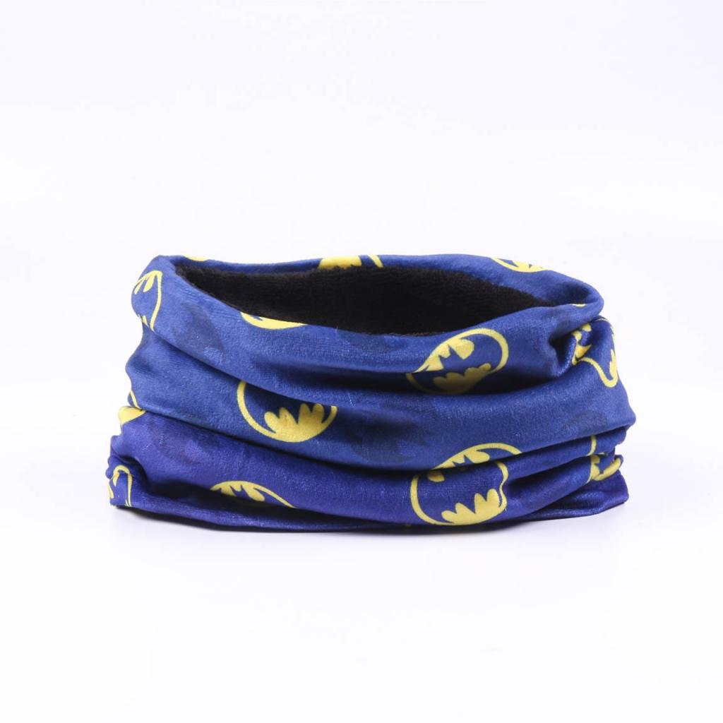 BATMAN - Set Bonnet Pompon + Gants + Tour de Cou - 3Pc Enfant - 3