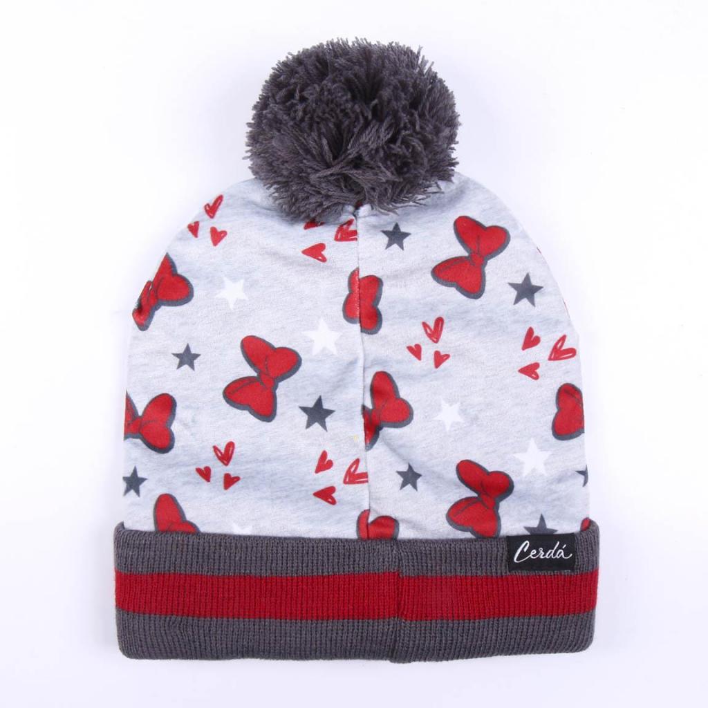 MINNIE - Set Bonnet Pompon + Gants + Tour de Cou - 3Pc Enfant - 2