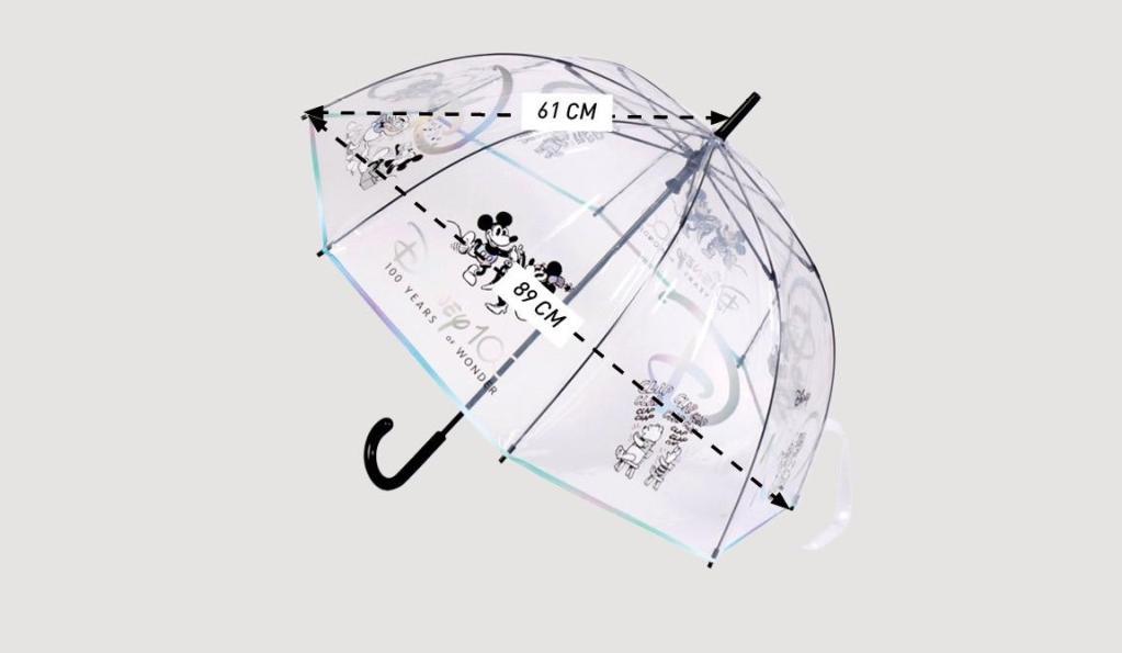 DISNEY 100 Ans - Mickey & Minnie - Parapluie - 3