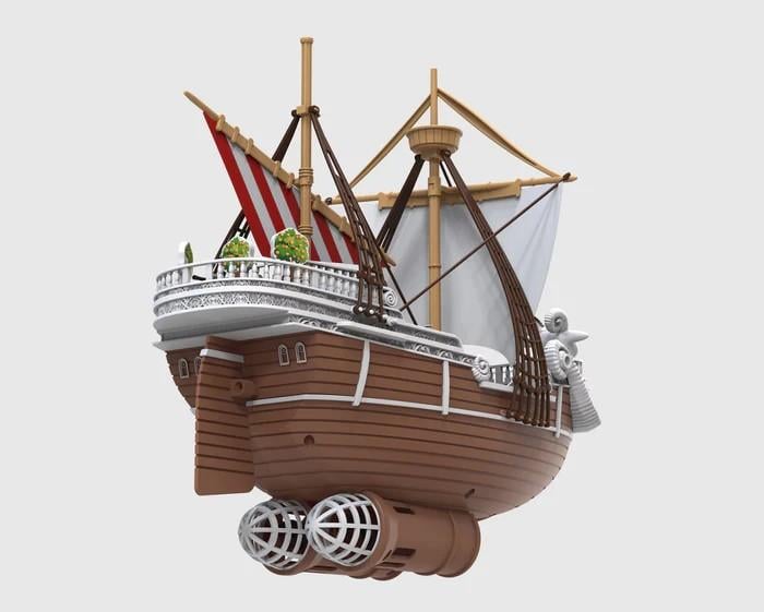ONE PIECE NETFLIX  - Going Merry - RC 1/20 25cm - 4