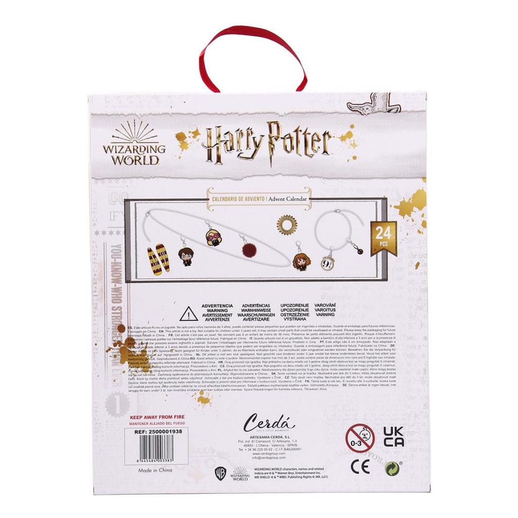 HARRY POTTER - Calendrier de l'Avent - Bijoux + Acc. Cheveux - 24 Pc. - 3