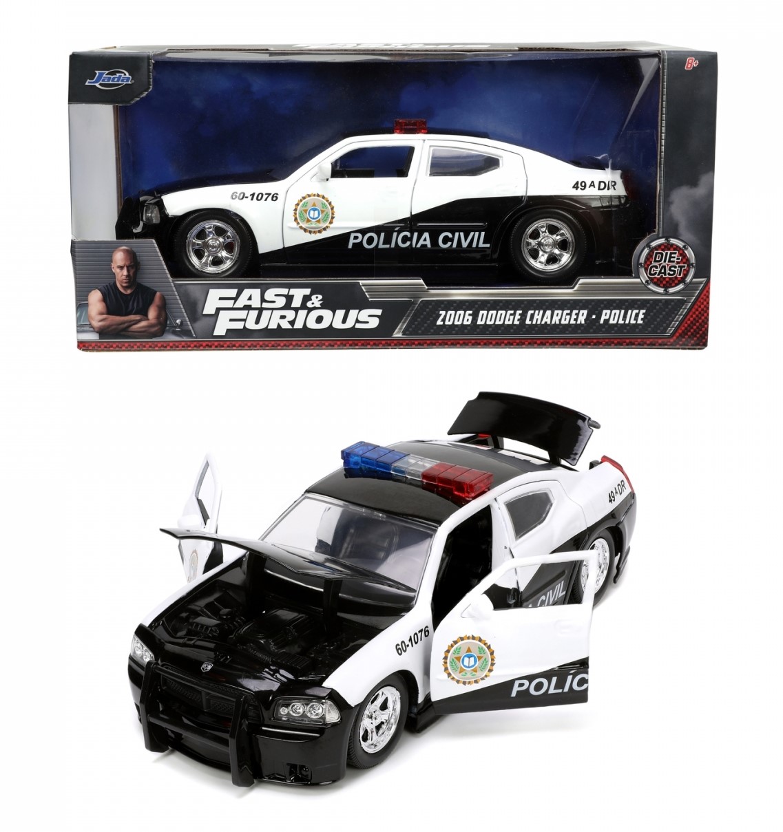 Diecast Model Car 33666 Jada Toys 1:32 Scale Fast & Furious 2006
