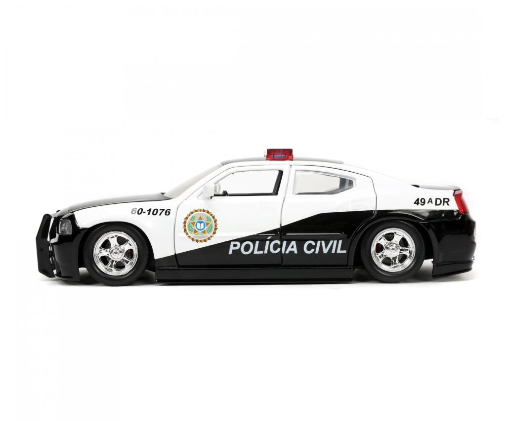 FAST & FURIOUS - 2006 Dodge Charger Police - 1:24 - 4