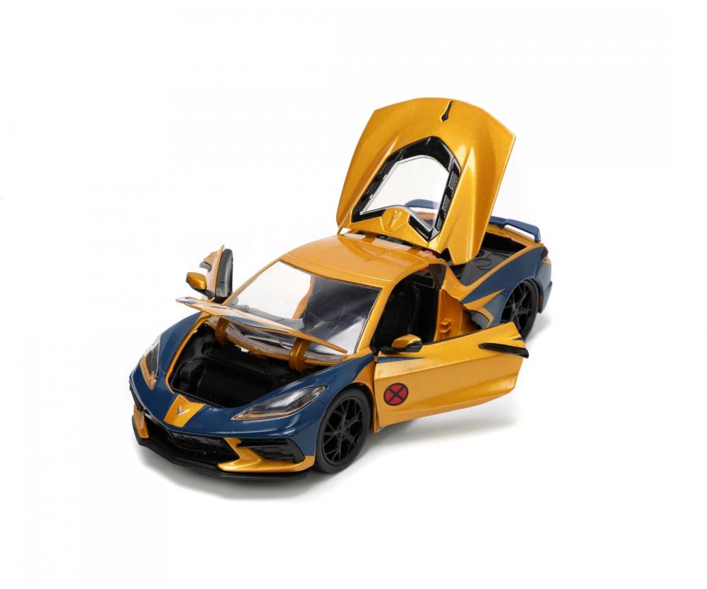 X-MEN - Wolverine & 2020 Chevrolet Corvette Stingray - 1:24 - 3