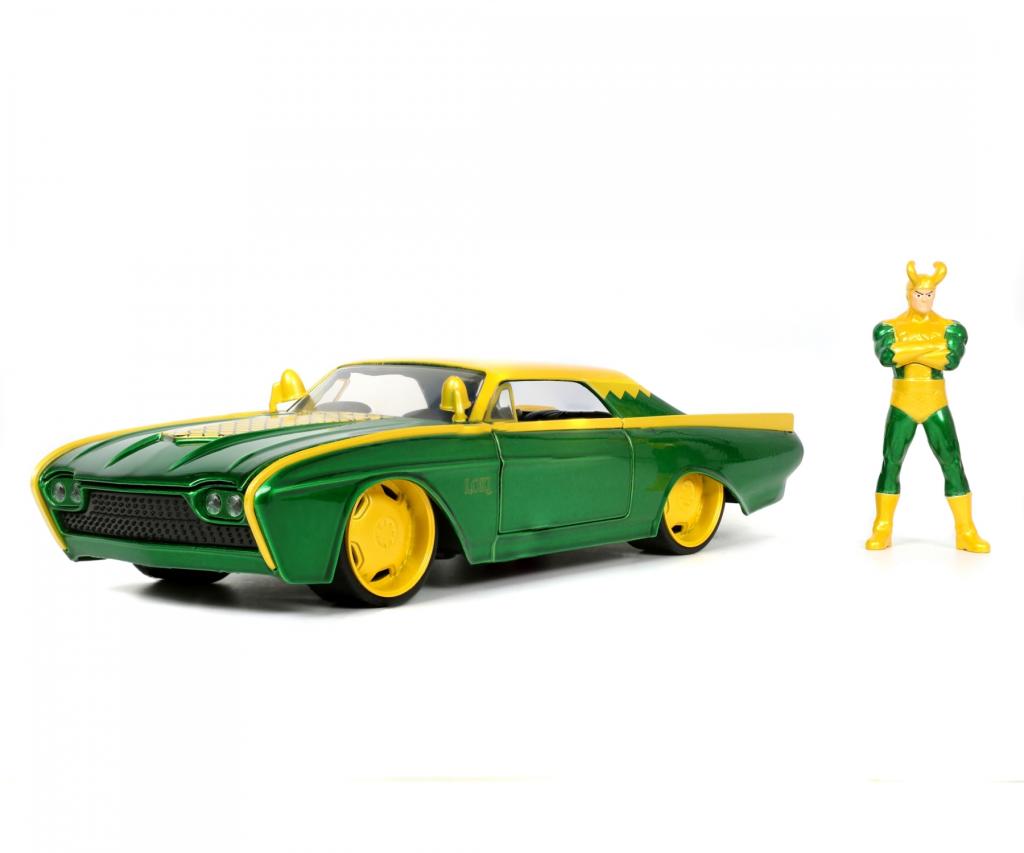 MARVEL - Loki & 1963 Ford Thunderbird - 1:24 - 2