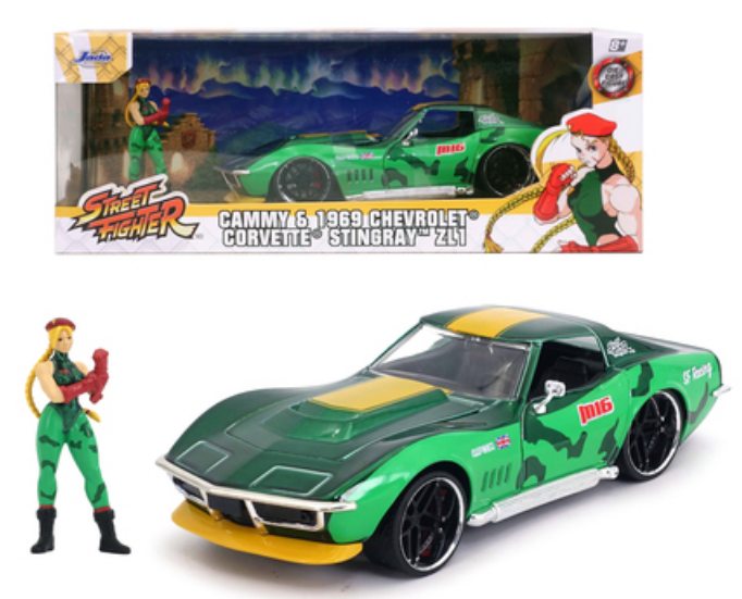 coche jada street fighter cammy 1969 chevrolet - Acheter Voitures miniatures de collection - échelle 1:24 sur todocoleccion